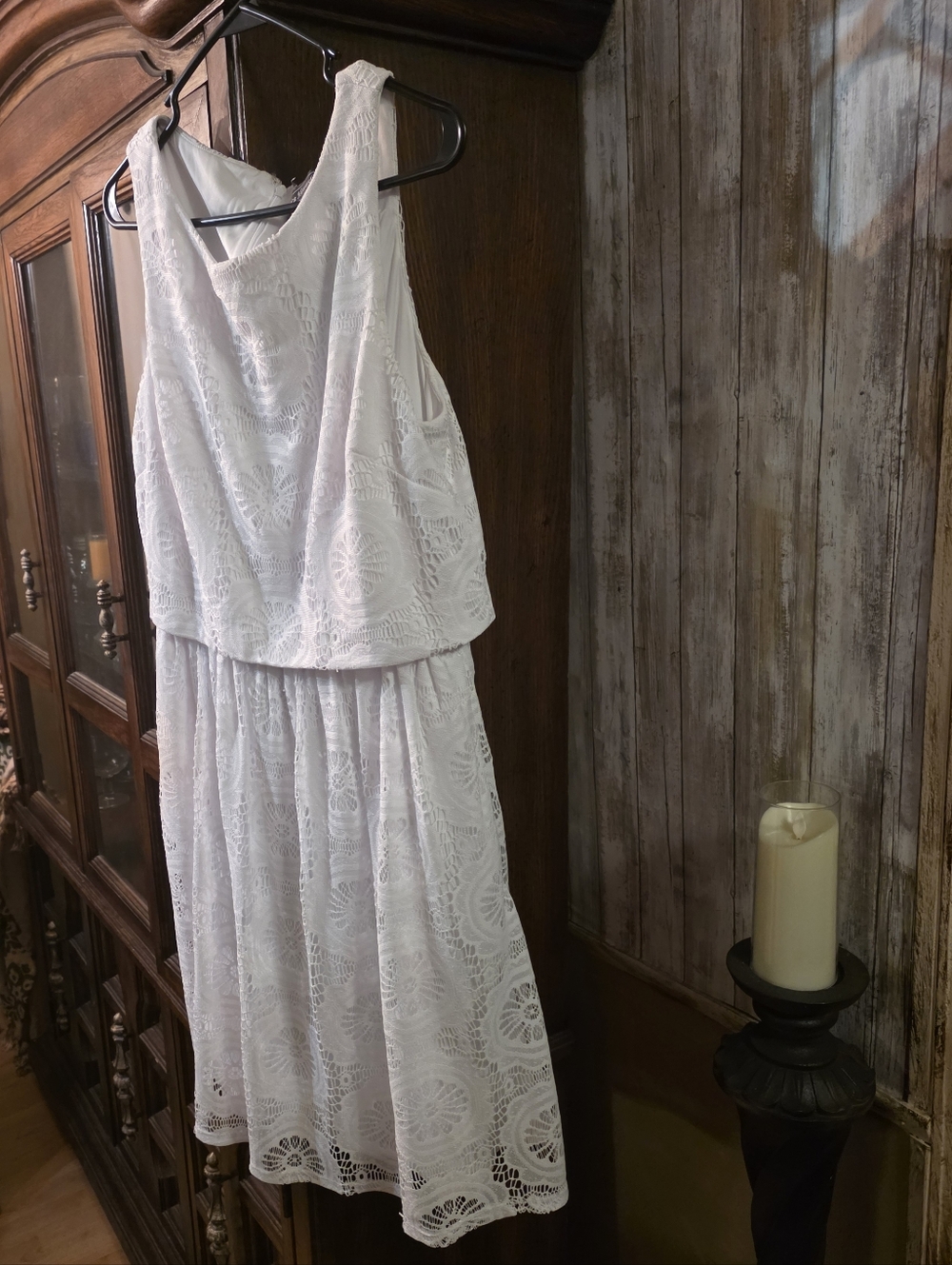 Jessica Howard White Lace Dress (14)